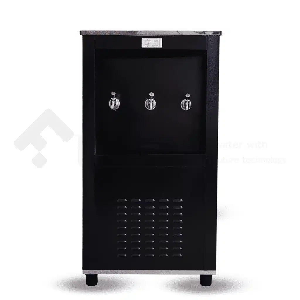 Outdoor stainless steel water cooler