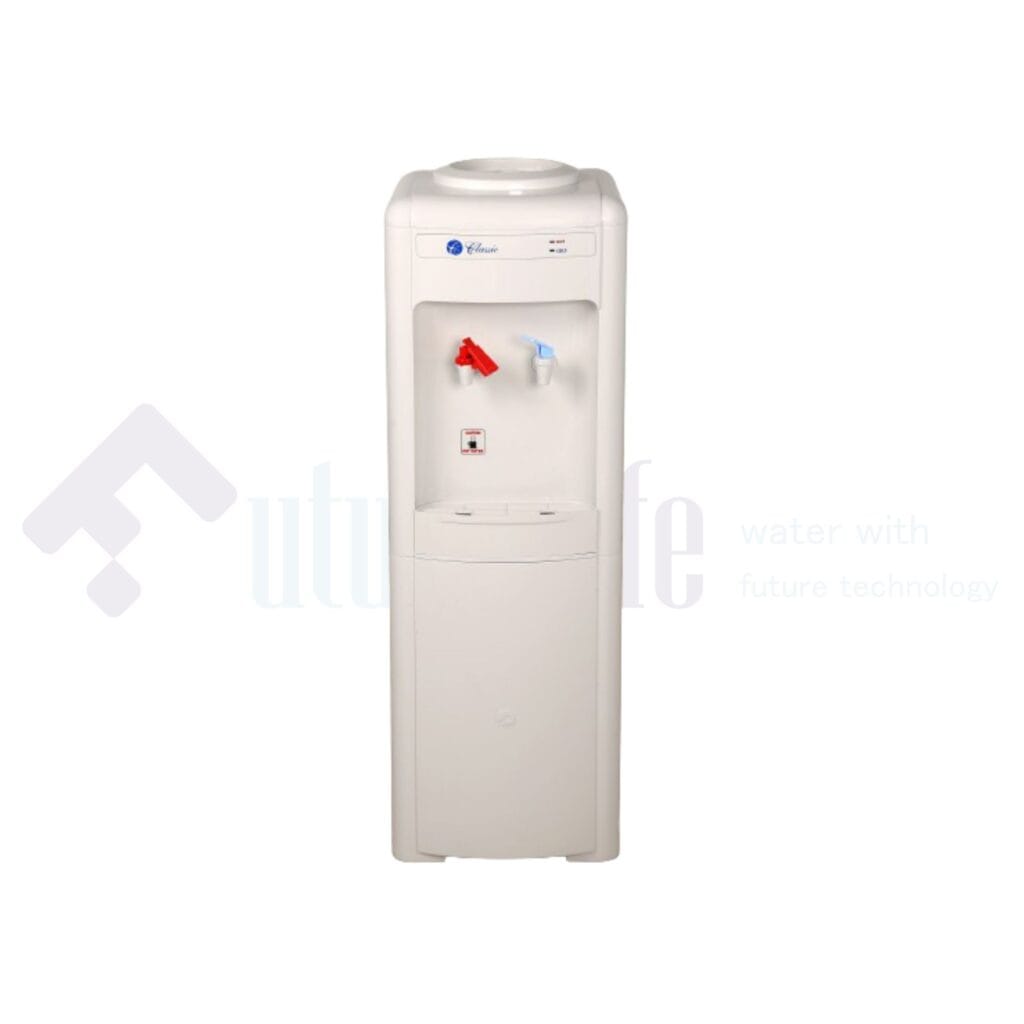 Top loading water dispenser