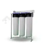 Whole house triple jumbo water filter