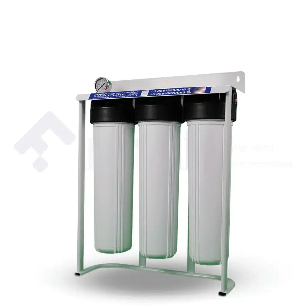 Whole house triple jumbo water filter Whole house triple jumbo water filter