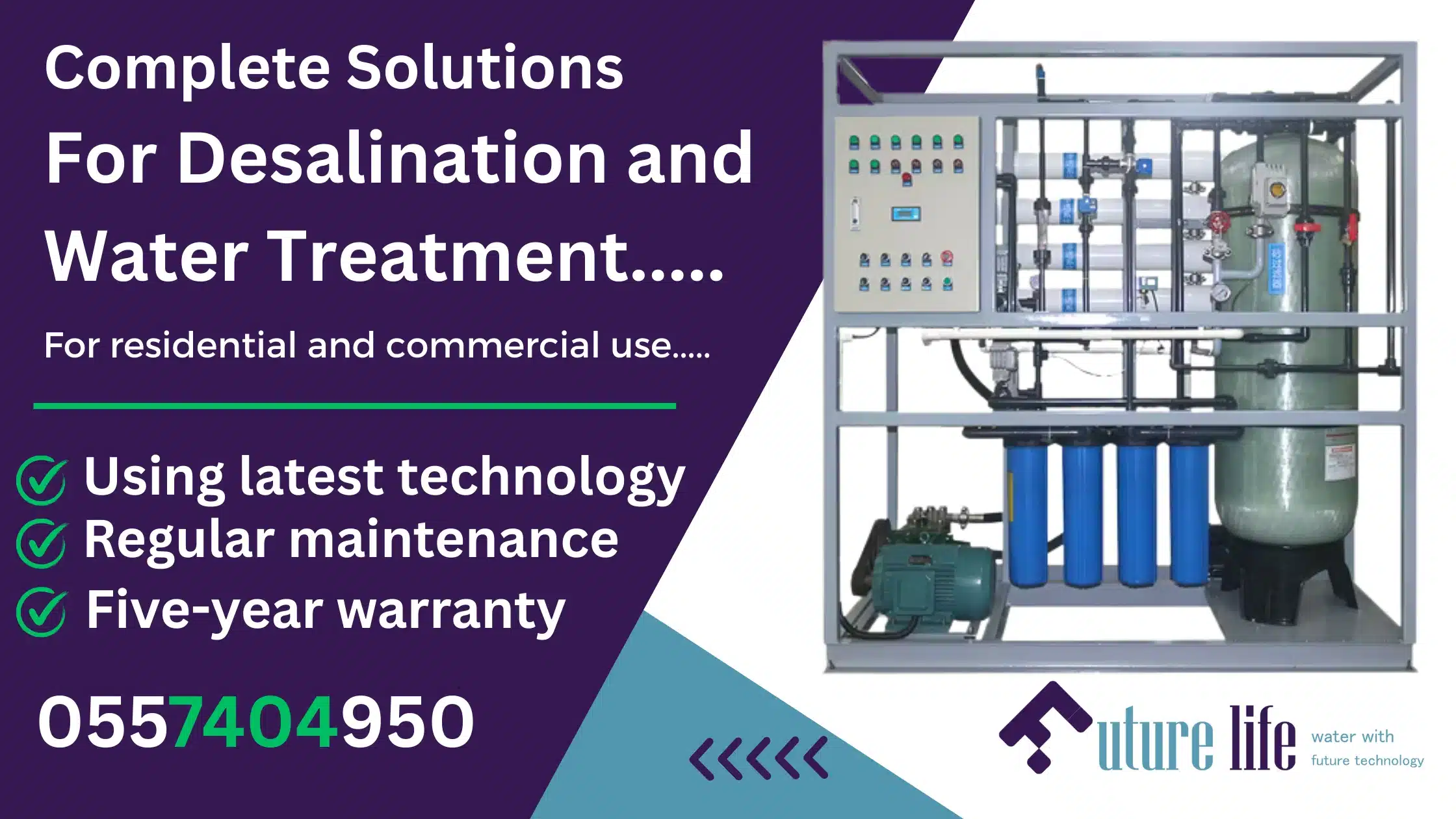 Best desalination and water treatment company in UAE