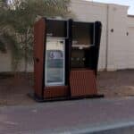 ثلاجة طعام + ثلاجة ماء صدقة جارية للمارة والمحتاجين