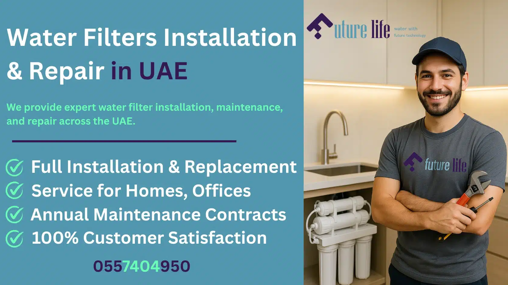 Complete Water Filter Service - Installation & Repair